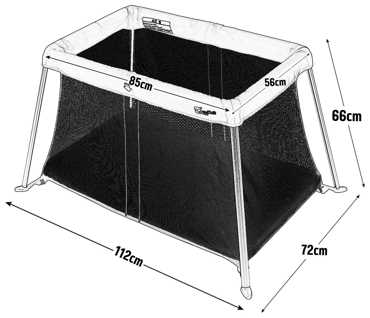 super light travel cot