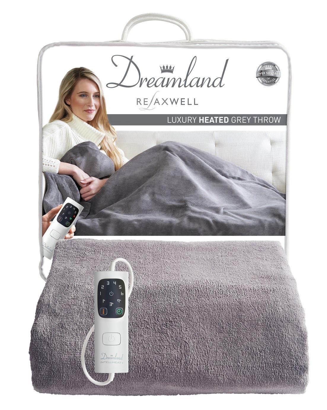 Relaxwell by Dreamland Luxury Velvety Heated Throw Reviews Updated August 2024