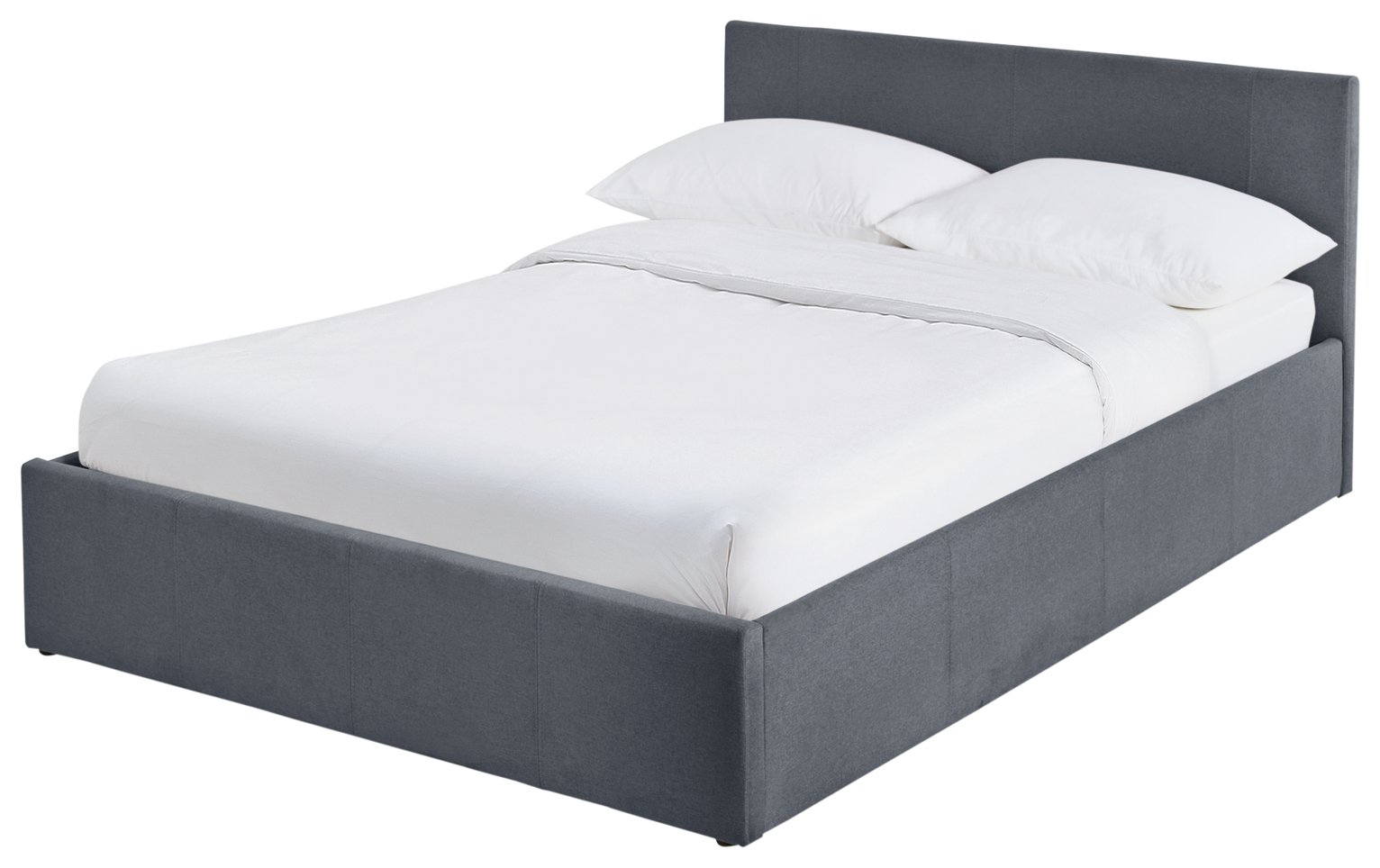 Argos Home Heathdon Side Open Ottoman Kingsize Bed - Grey