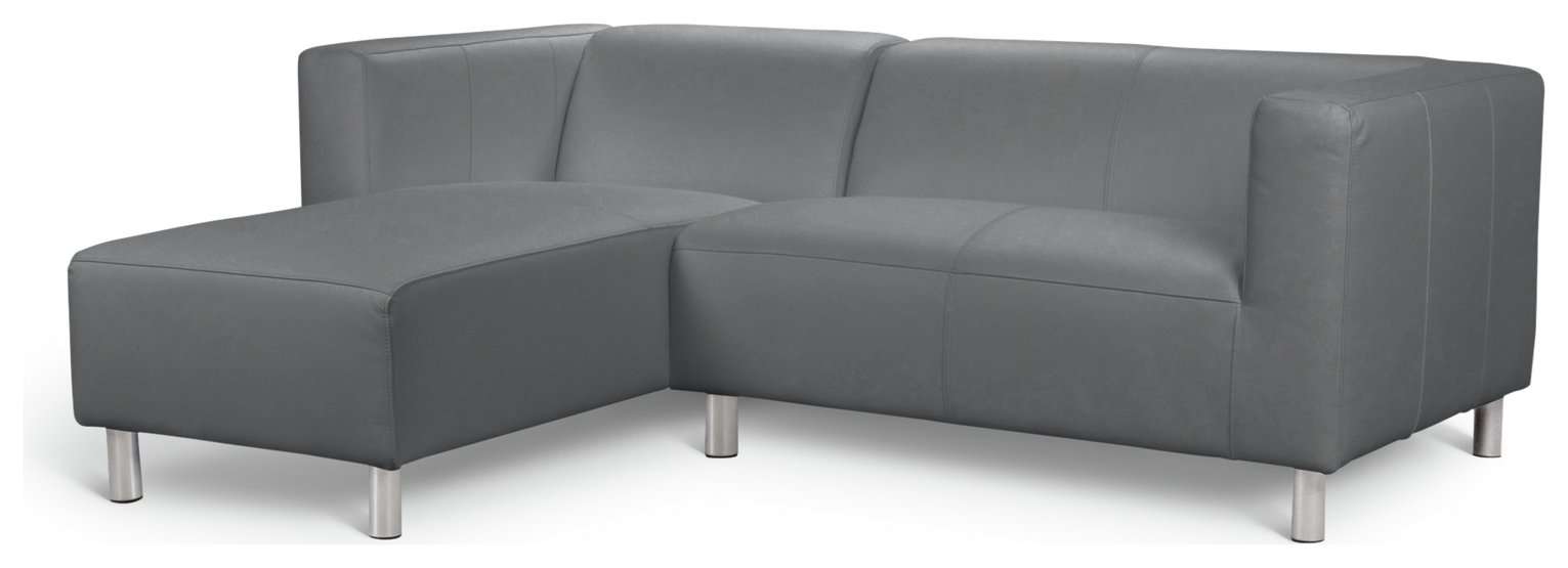 Argos Home Moda Left Corner Faux Leather Sofa Review