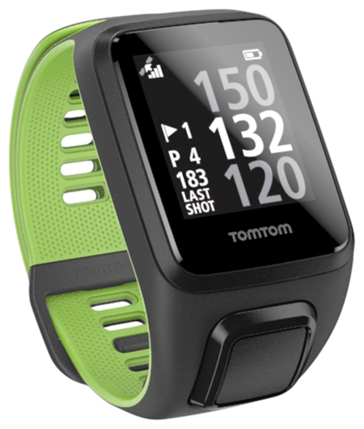 TomTom Golfer 2 SE GPS Black & Green Watch - Large