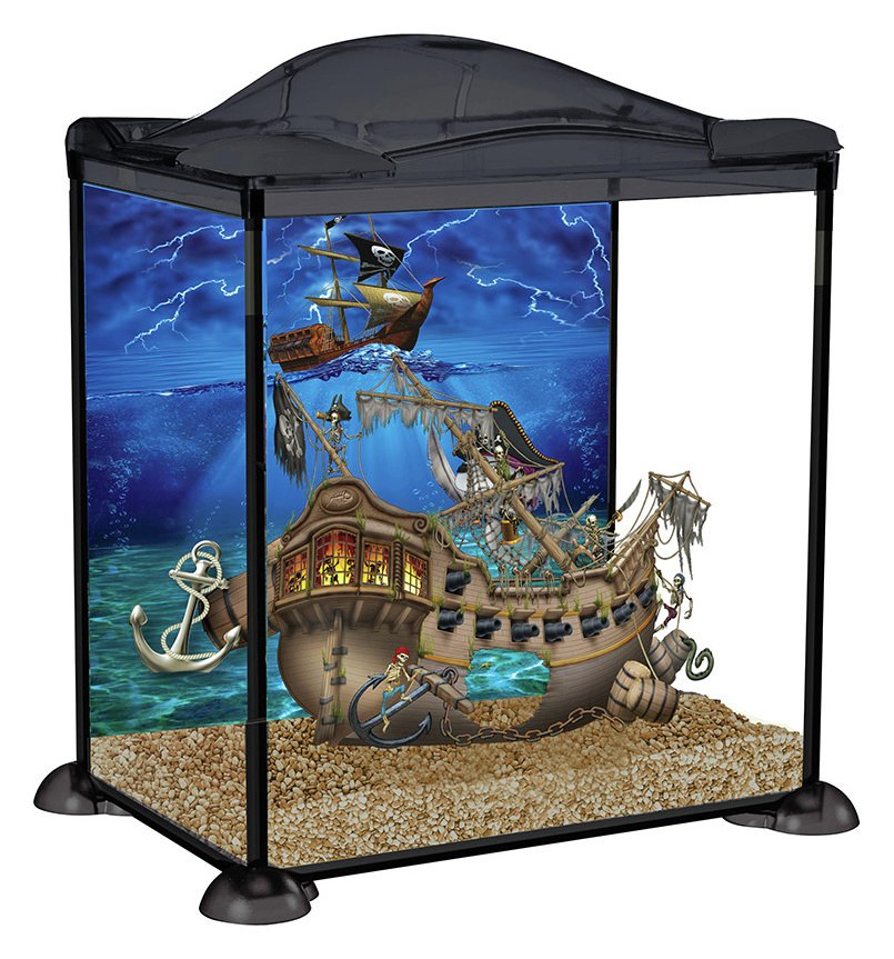 Marina Pirate Fish Tank - 17 Litres