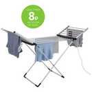 Heated clothes airer minky sale