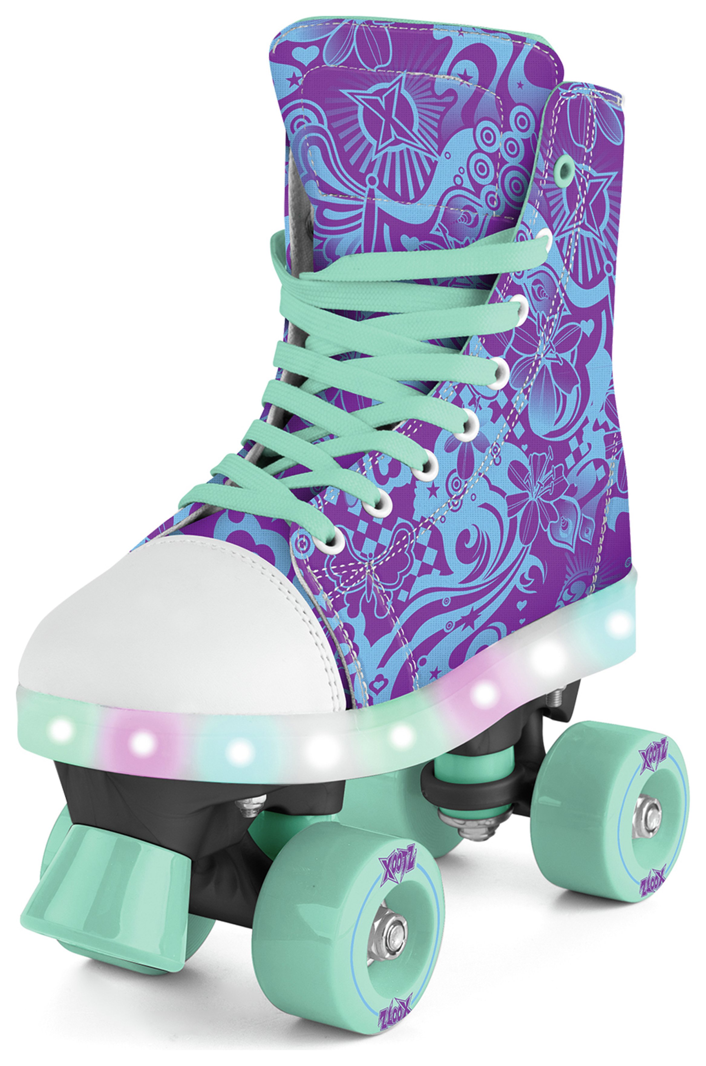 Xootz LED Quad Skates - Size 3