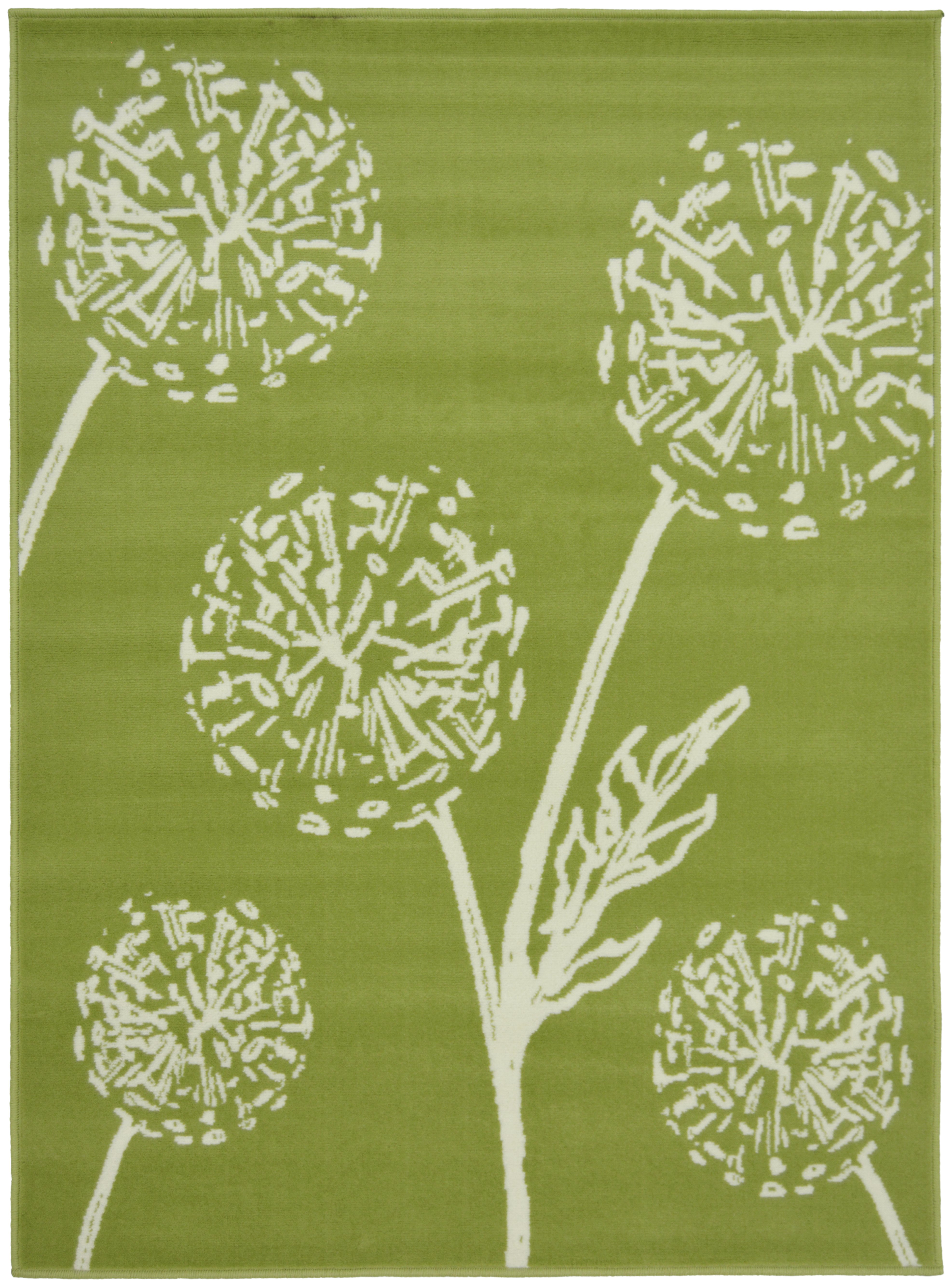 Maestro Dandelion Rug 160x230cm Green (7077177) Argos Price