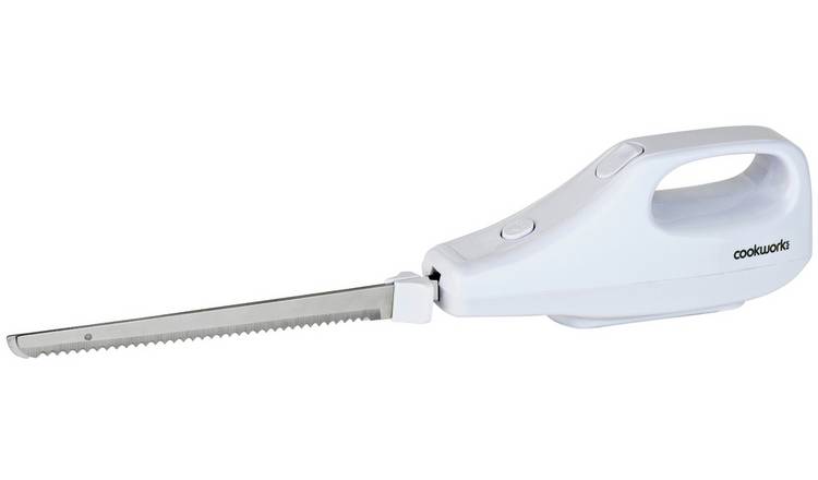 Cookworks Electric Knife - White