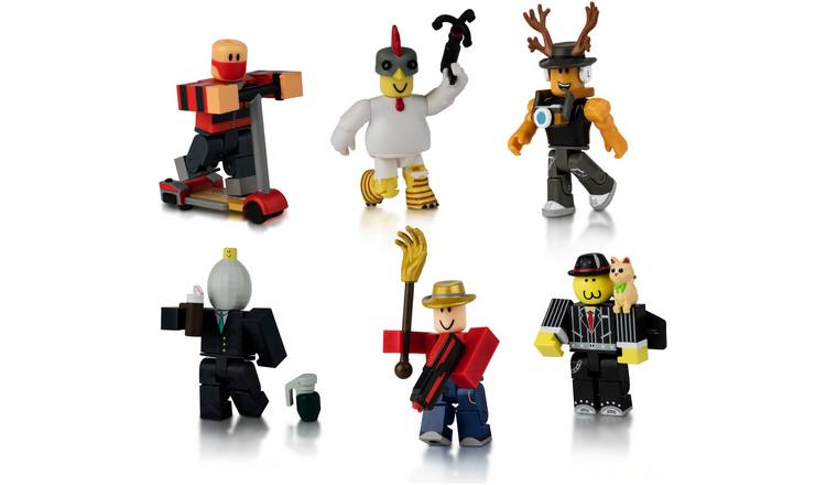Buy Roblox 6 Figure Multipack Assortment Action Figures And Toys - roblox 6 figure multipack assortment