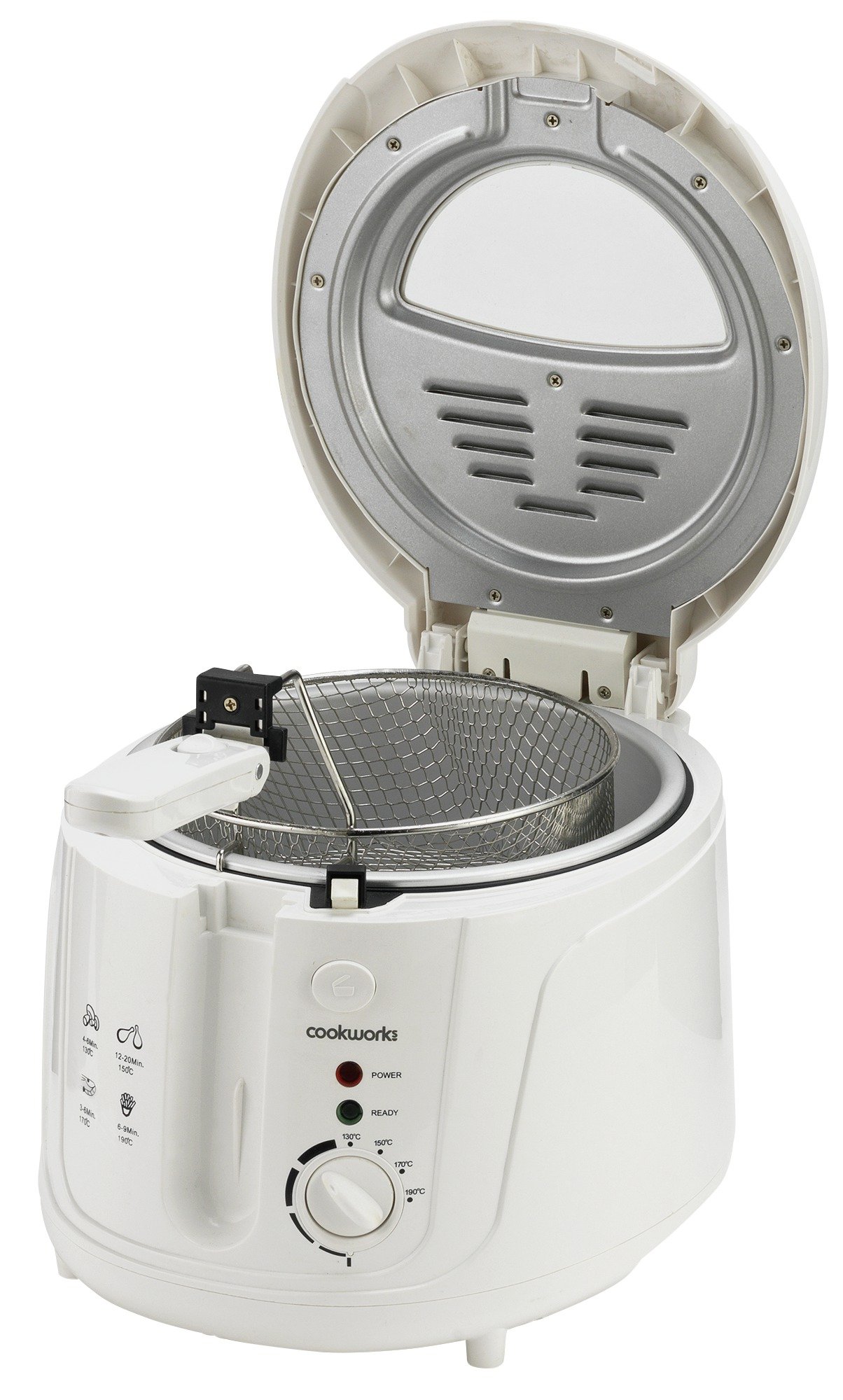 Cookworks DF5318-GS Deep Fat Fryer - White