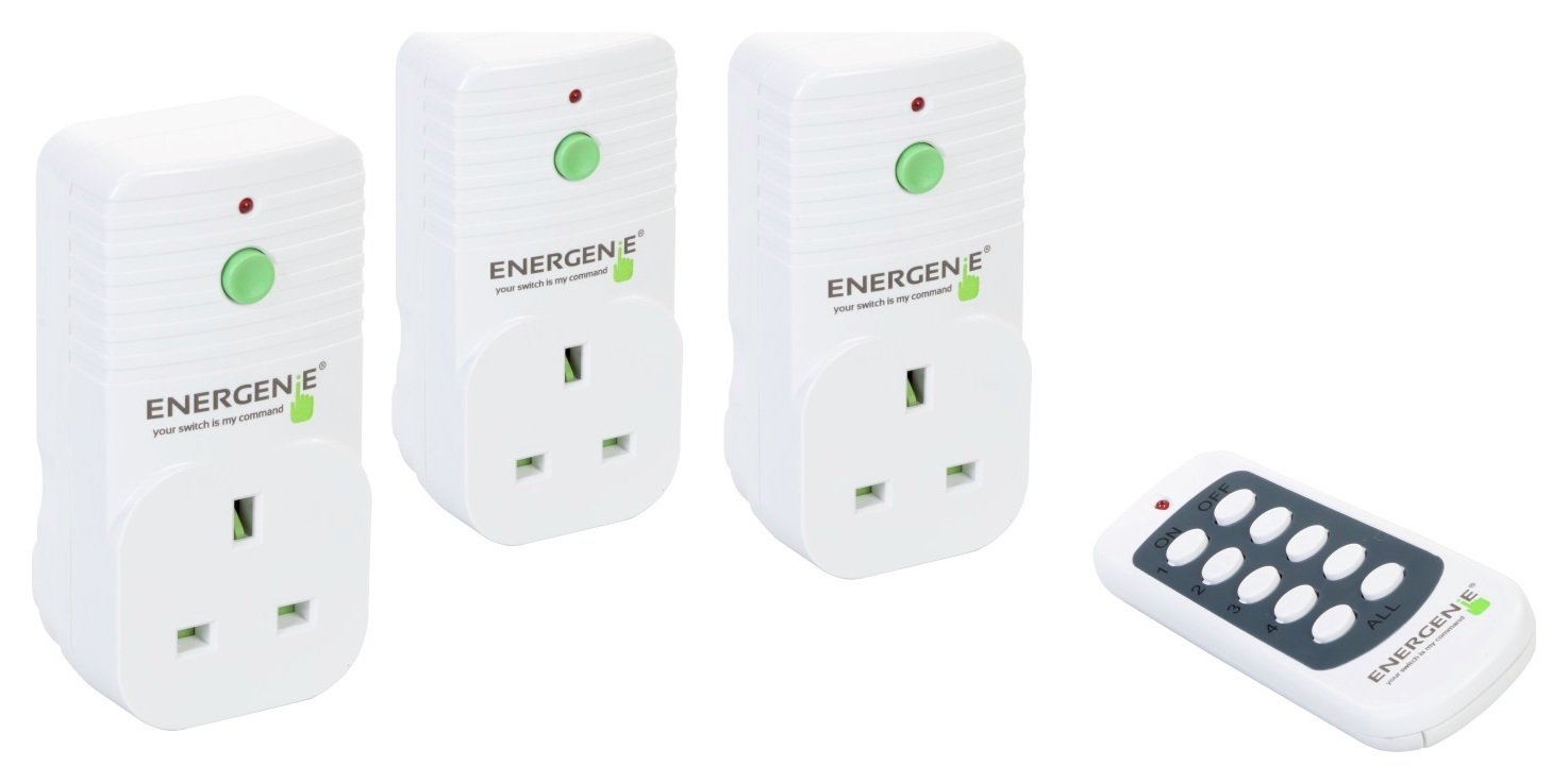 Energenie 3 Pack of Remote Controlled Plugs Reviews