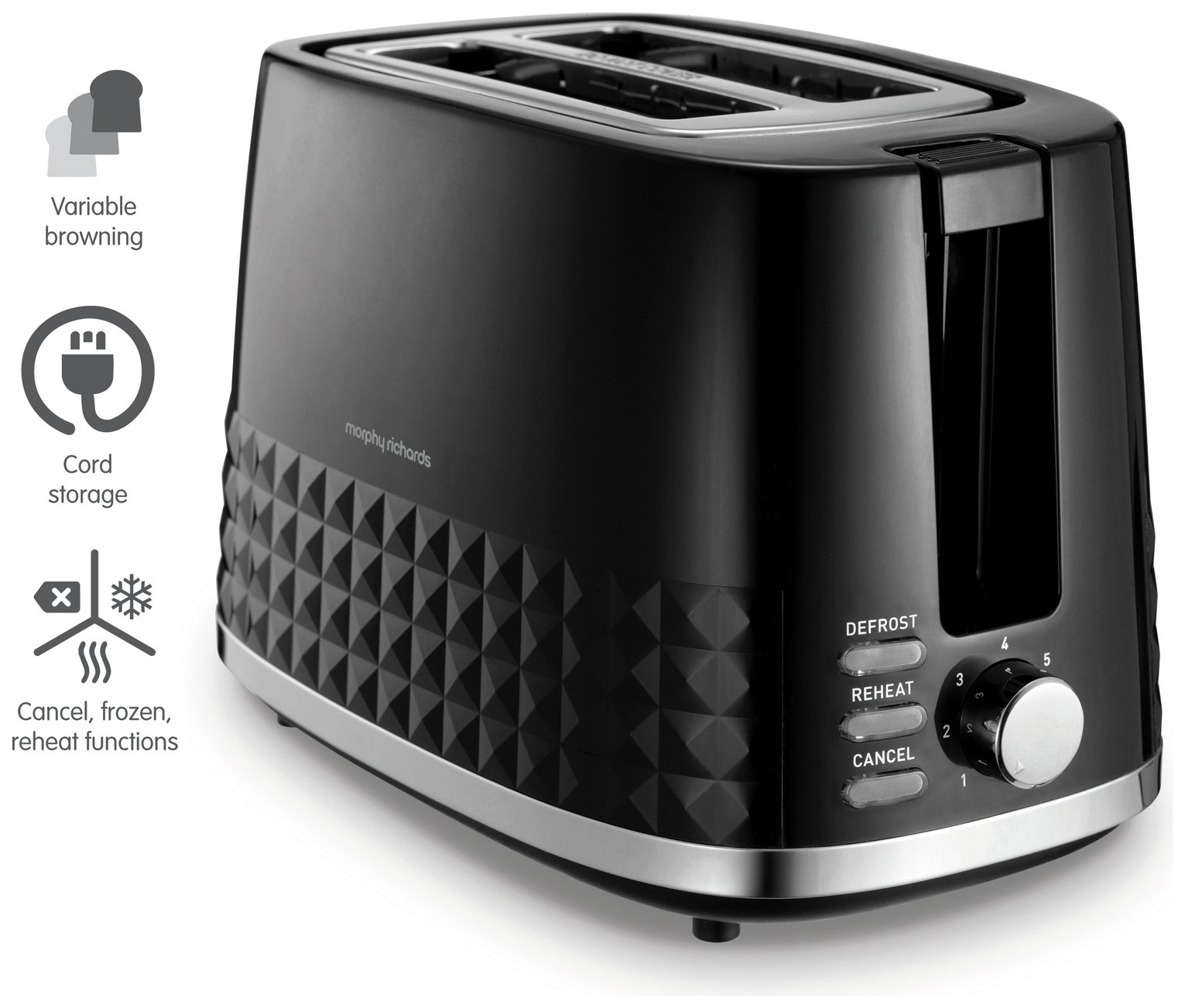 Morphy Richards 220021 Dimensions 2 Slice Toaster Reviews