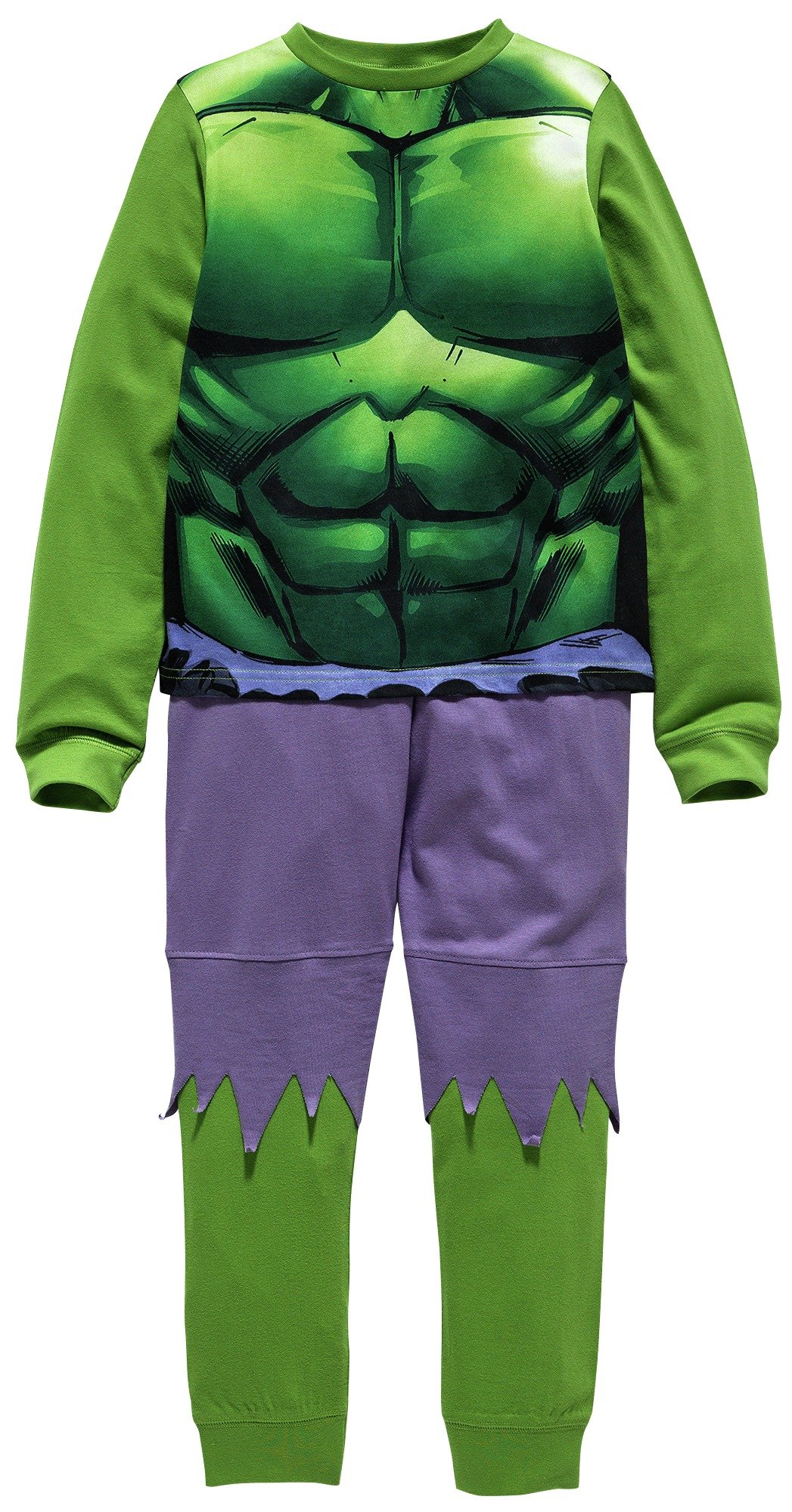 Hulk Novelty Pyjamas - 3-4 Years