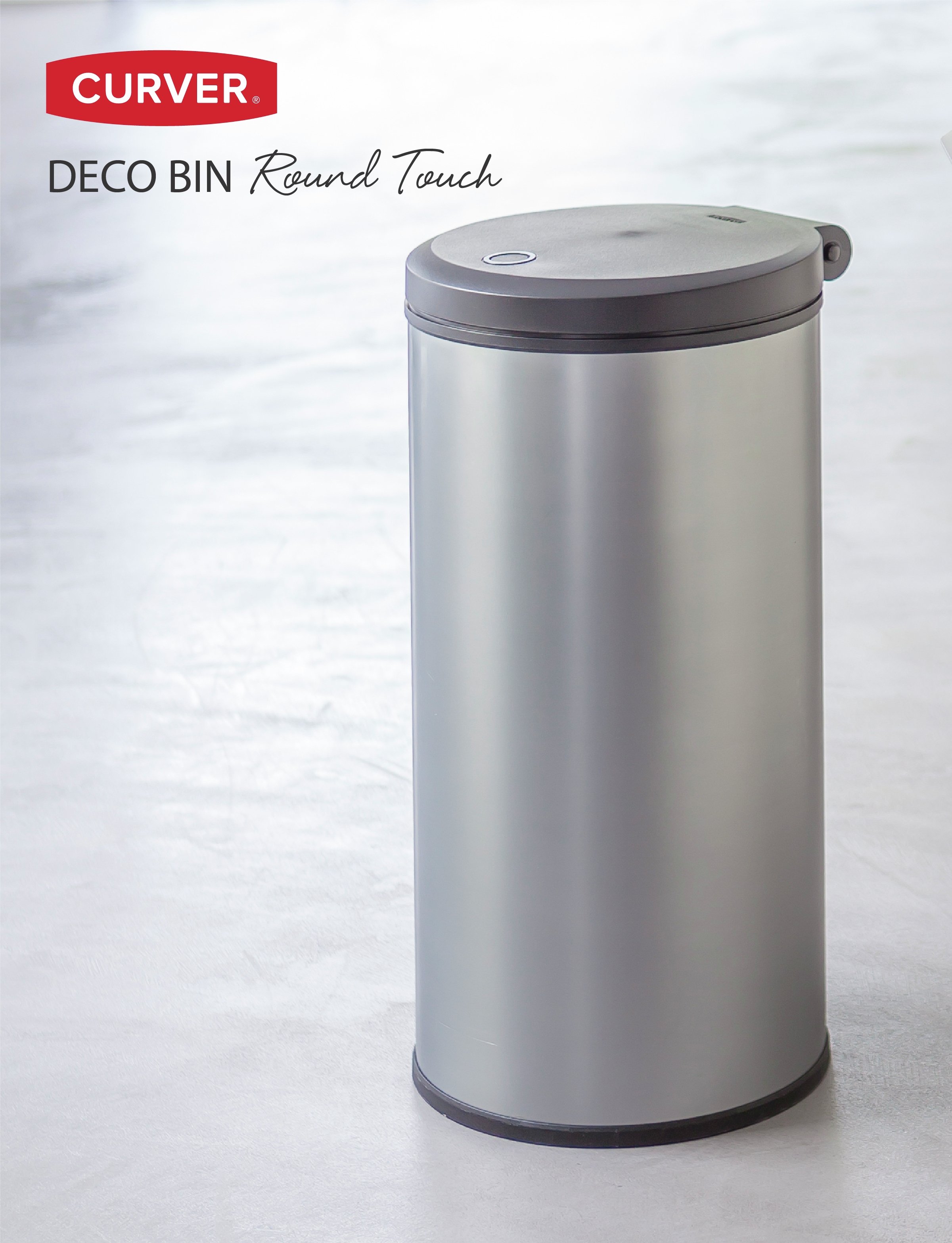 Curver DECO 30L Round Touch Top Bin Reviews