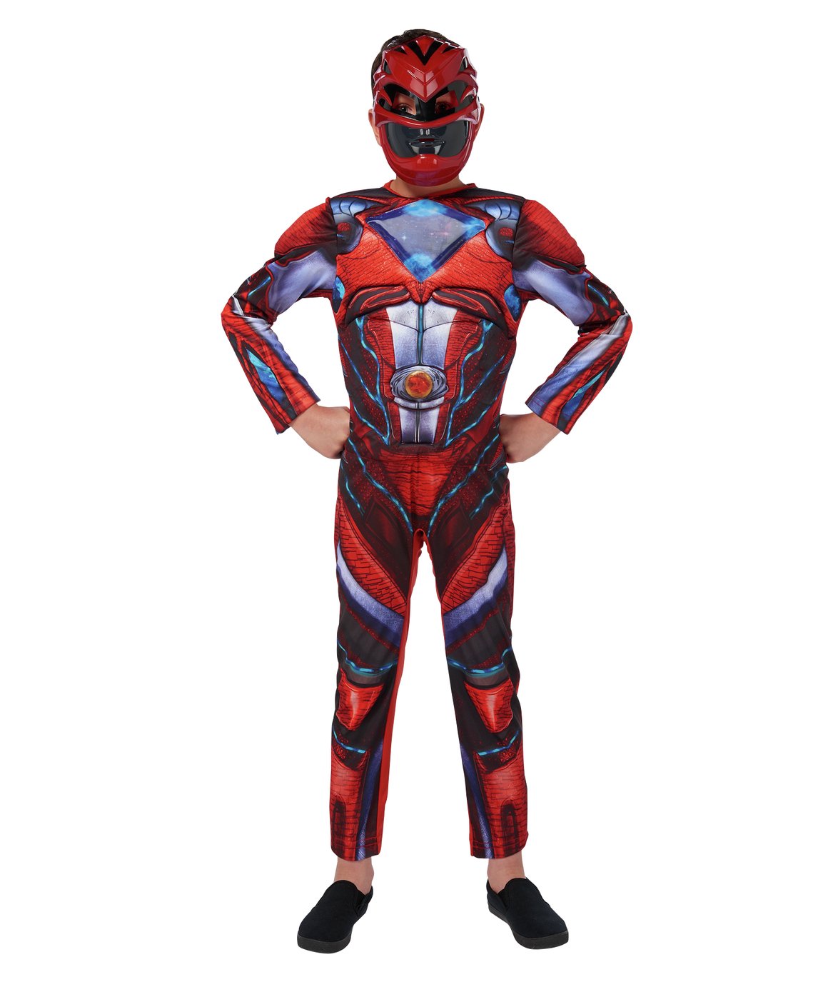 Review of Power Rangers Children's Red Fancy Dress Costume - 5-6 Years