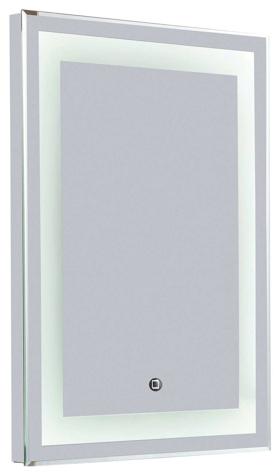 Croydex Rookley Hang N Lock LED Illuminated Mirror