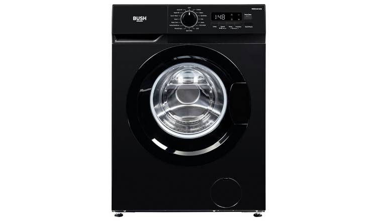 Bush WMSAA814EB 8KG 1400 Spin Washing Machine - Black