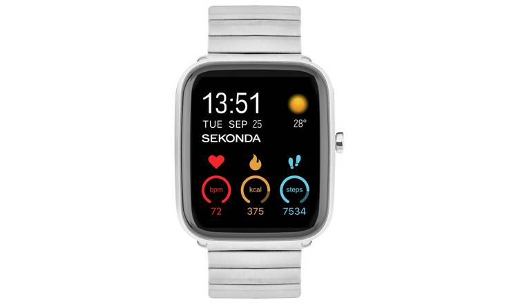 Sekonda Motion Plus Silver Coloured Bracelet Smart Watch