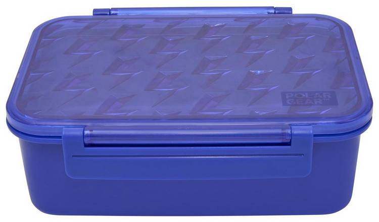 Polar Gear Lightning Bolt Embossed Lunch Box