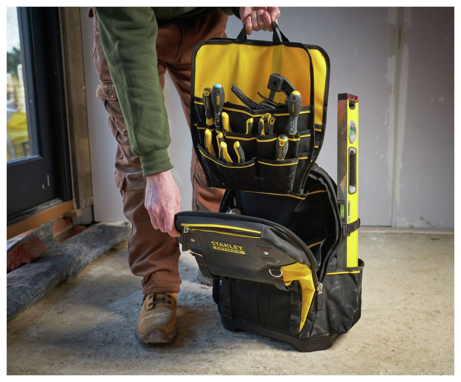 Buy Stanley Fatmax Heavy-Duty Tool Bag Backpack | Tool accessories 