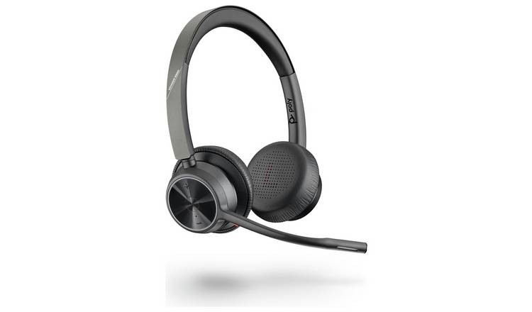 Poly Voyager 4320 UC Bluetooth PC Headset - Black