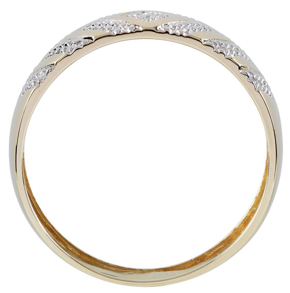 Revere Mens 9ct Gold Diamond Accent Commitment Ring Review