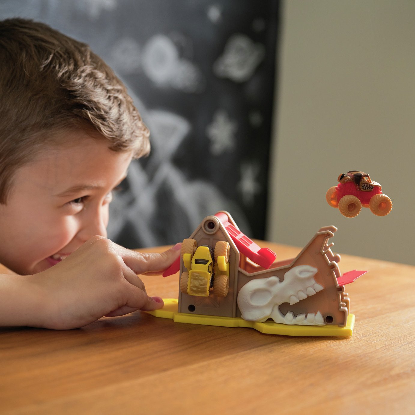 Monster Jam Mini Monster Truck Launcher