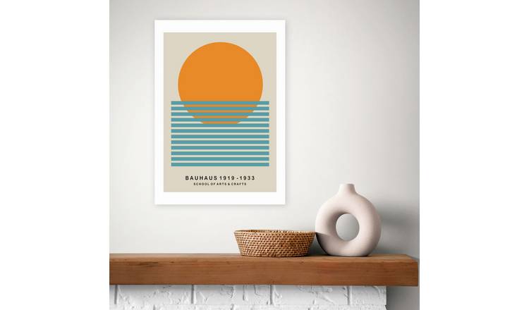 East End Prints Sun Bauhaus Art Print - A3