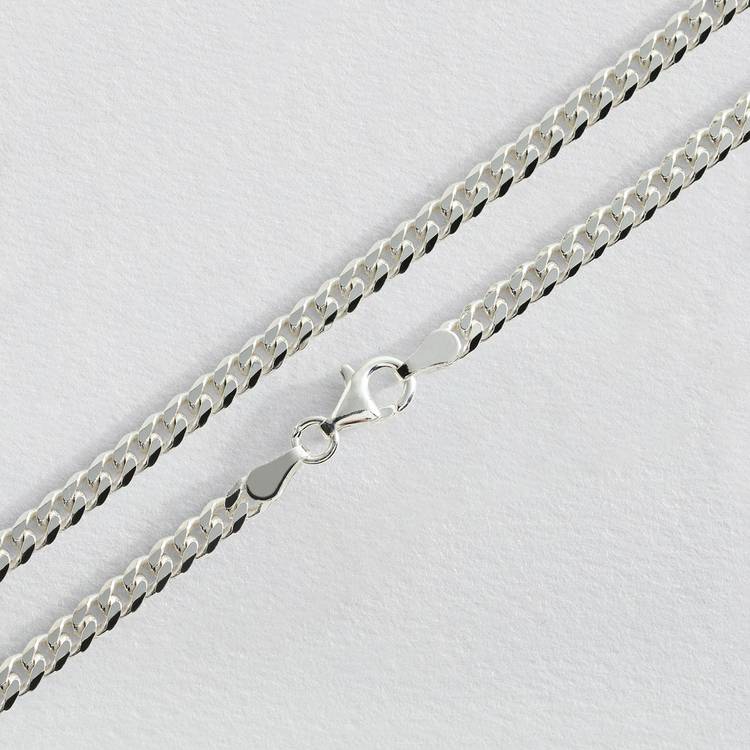 Revere Sterling Silver Solid Curb Chain 20 Inch 0