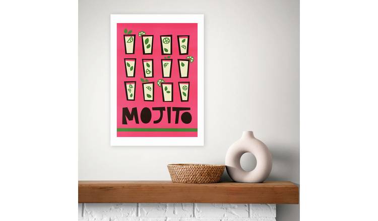 East End Prints Mojito Art Print - A2