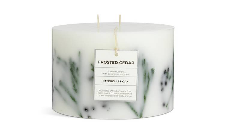 Habitat Large Inclusion Candle - Frosted Cedar