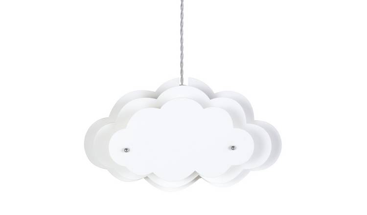 Argos Home 3d Cloud Shade White Limited Stock And Garden - Argos Ceiling Light Clearance