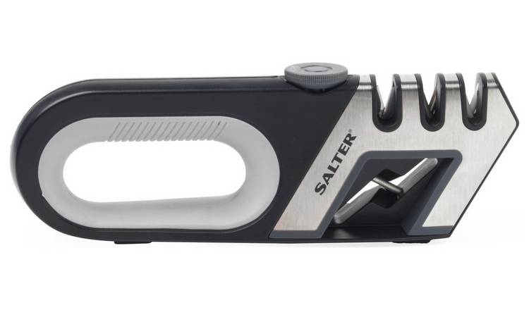 Salter Hand Held Knife Sharpener - Black