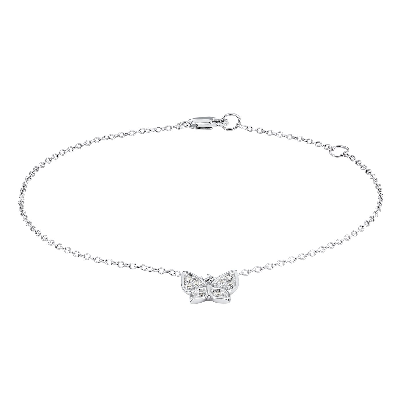 Revere Sterling Silver Cubic Zirconia Butterfly Bracelet Review