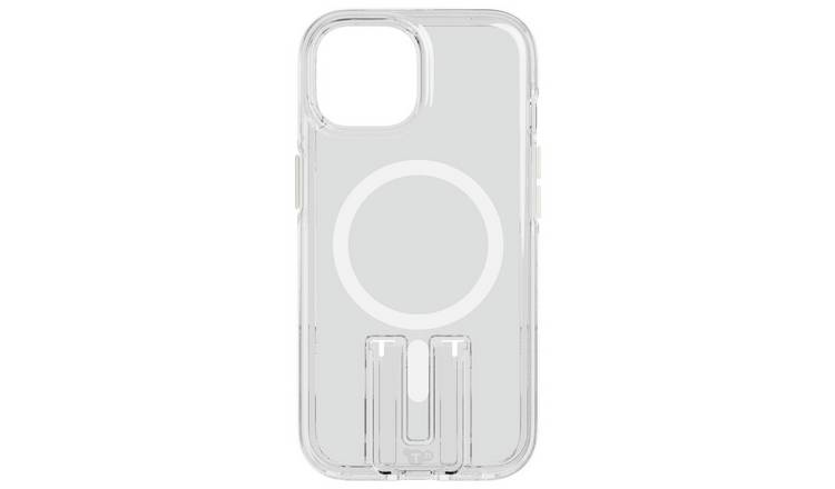 Tech21 iPhone 15 Evo Crystal Kick Phone Case MagSafe - Clear