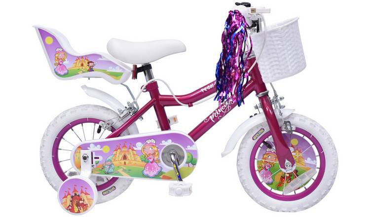 Buy Pedal Pals Princess 12 Inch Wheel Size Girls Mountain Bike Kids bikes Argos