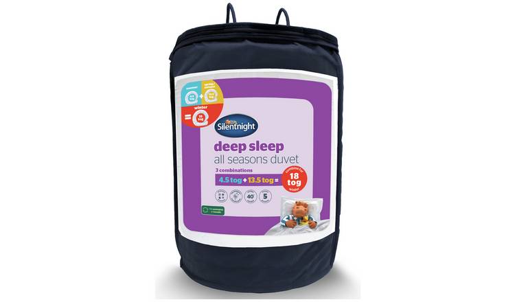 Silentnight Deep Sleep All Seasons 18 Tog Duvet - Superking