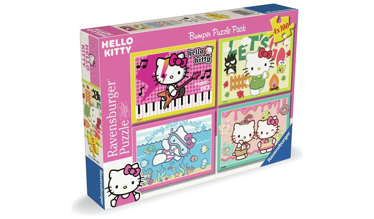 Ravensburger Hello Kitty 4 x100 Pieces Puzzle