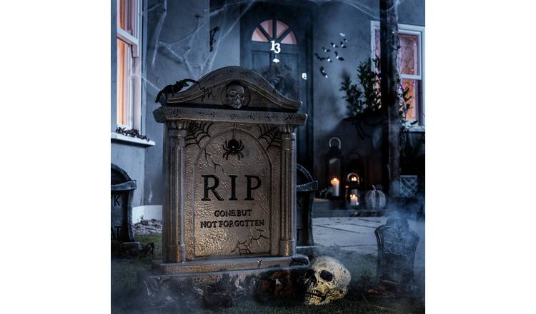 Argos Home Halloween RIP Large Tombstone Decoration