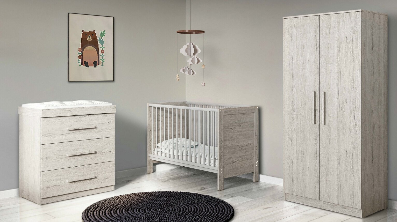 argos nursery wardrobe