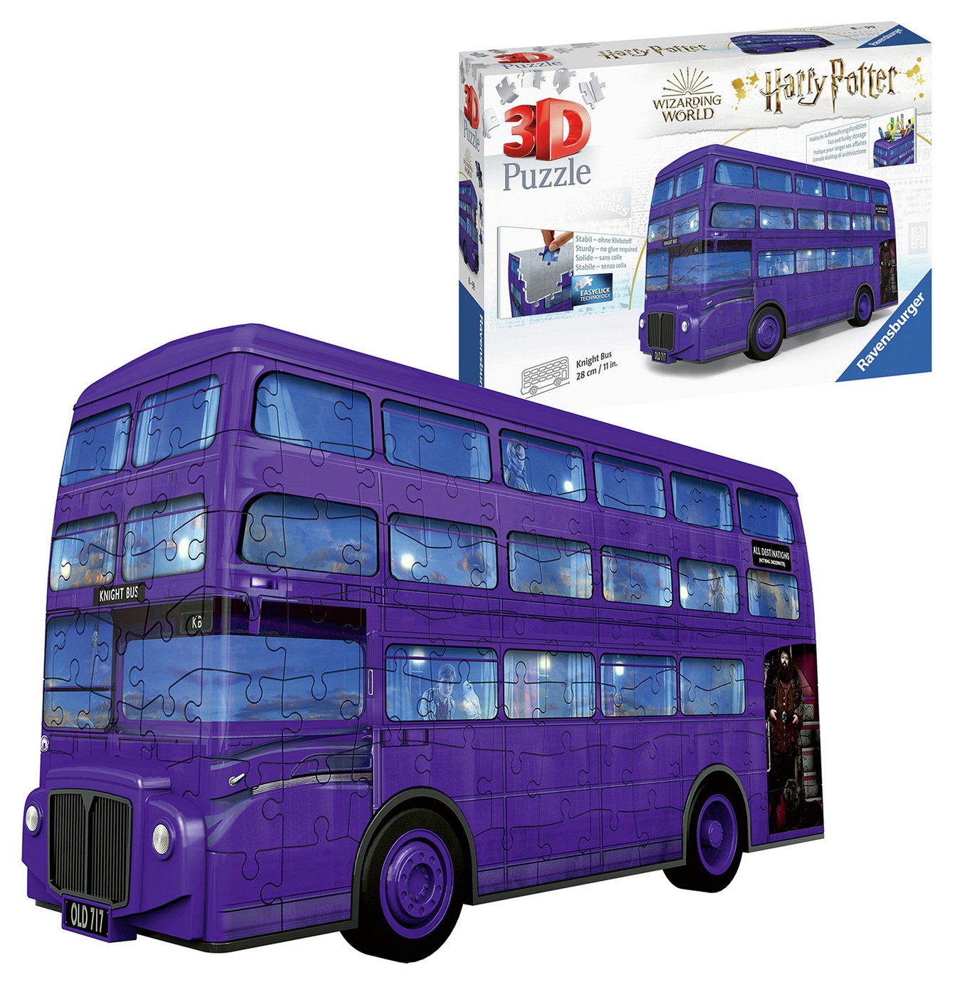 Harry Potter Knight Bus 3D Puzzle Review