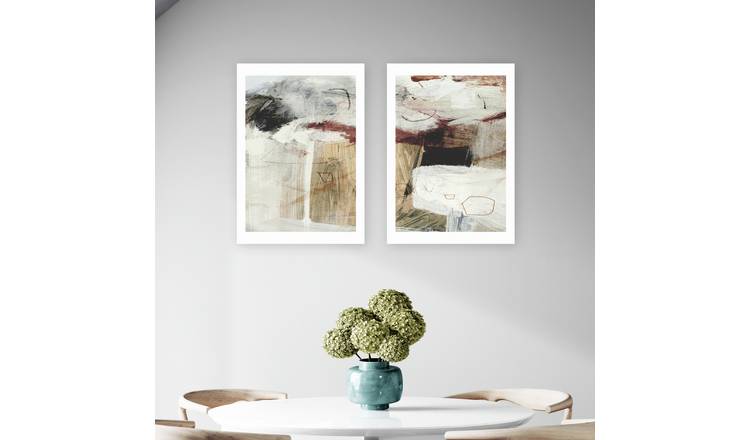East End Prints Paint Abstract Art Print - A2