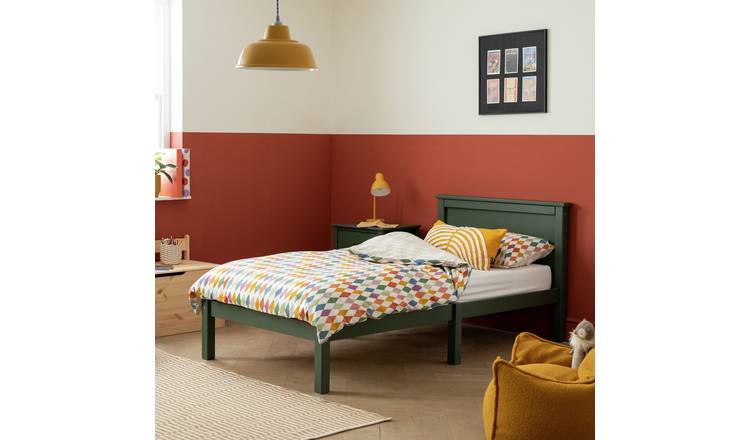 Habitat Brooklyn Single Bed Frame - Green