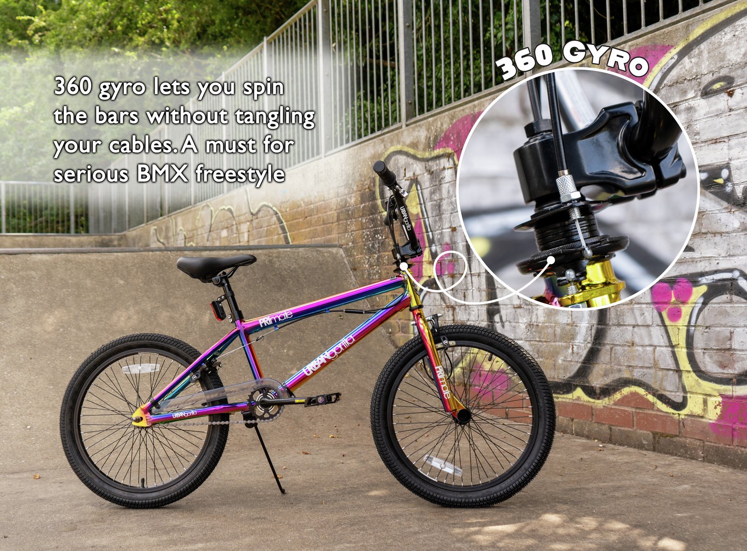Buy Urban Gorilla 20'' Unisex BMX Bike - Octane | BMX bikes | Argos