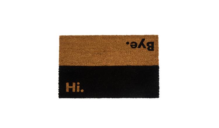 Argos Home Hi Bye Coir Mat - 40x60cm