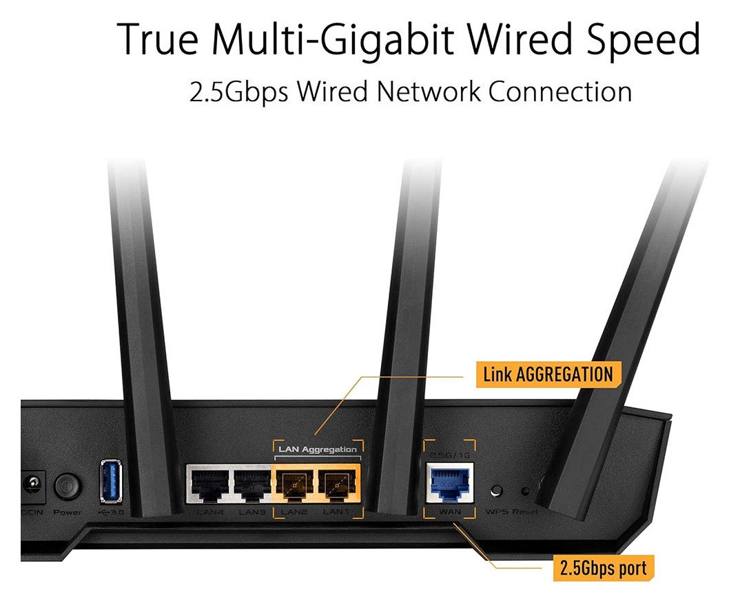 Buy ASUS TUF AX3000 Dual Band Wi-Fi 6 Gaming Router | Wireless