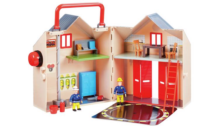 Buy Fireman Sam Deluxe Fire Station Playset Playsets and figures Argos