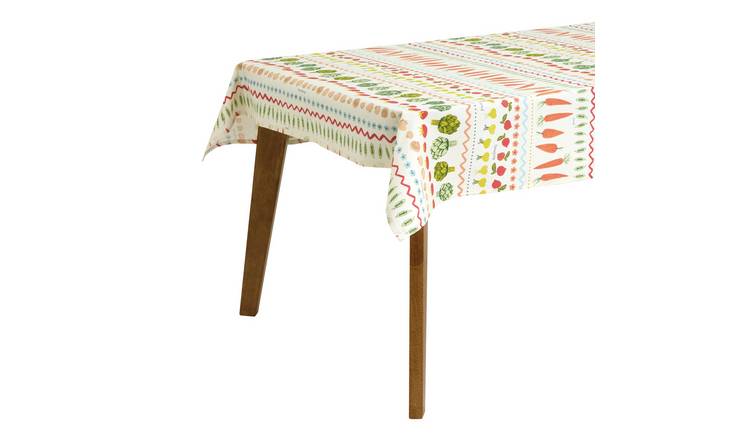 Argos Home Wipe Clean Table Cloth - Cream