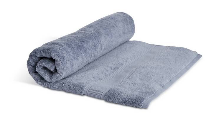 Habitat Supersoft Bath Sheet - Rustic Blue