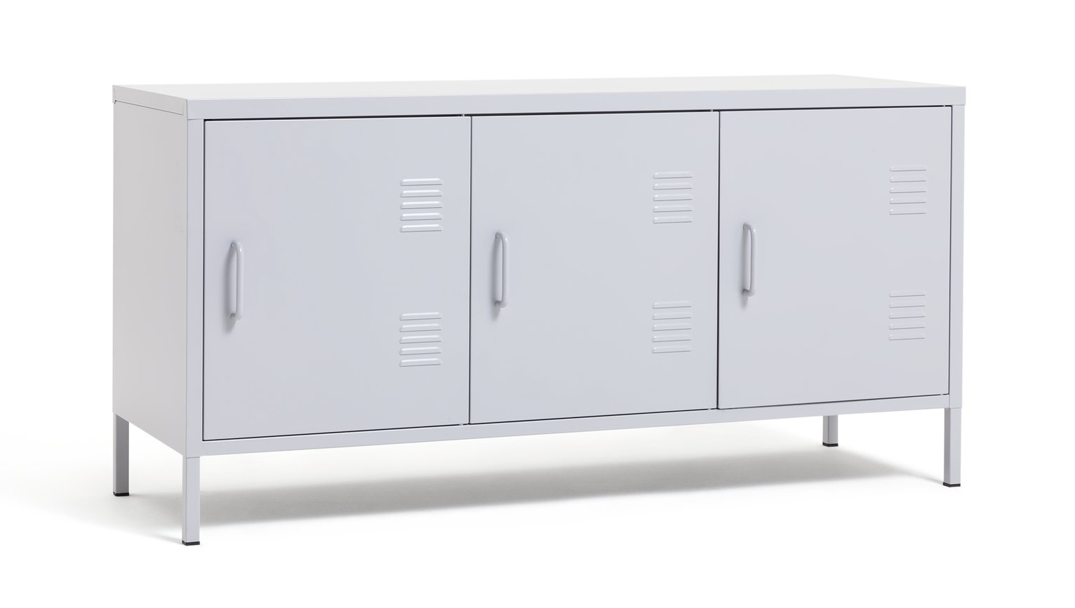 Habitat 3 Door Locker - Grey