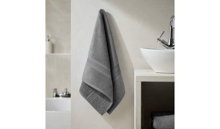 Habitat Supersoft Hand Towel - Slate