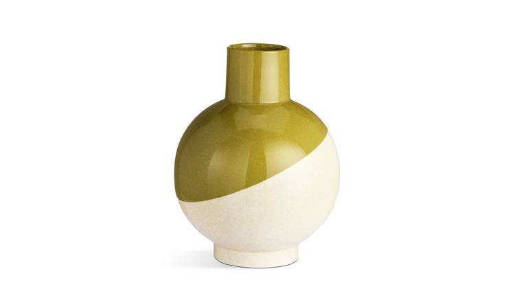 Habitat Sintra Dipped Ceramic Vase - Cream